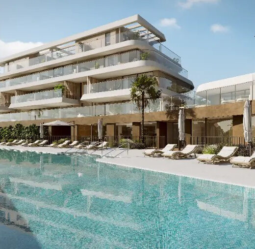 Apartamentai pirmame aukšte Estepona mieste