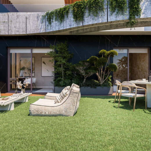 Apartamentai pirmame aukšte Marbella East mieste