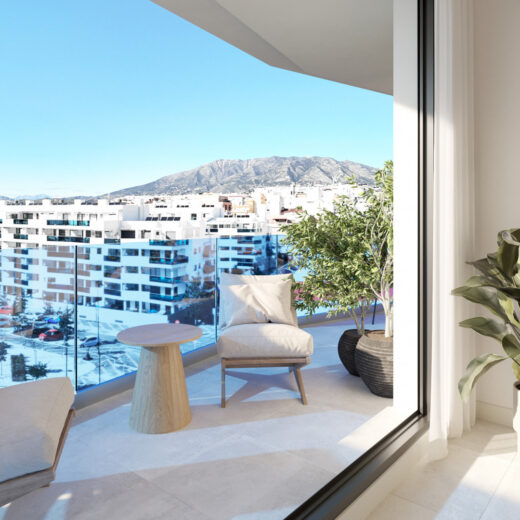 Apartamentai Mijas Costa mieste