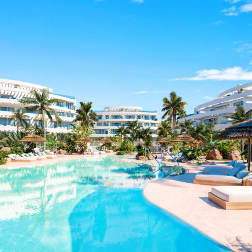 Apartamentai Mijas Costa mieste