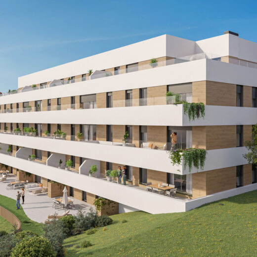 Apartamentai Mijas Costa mieste