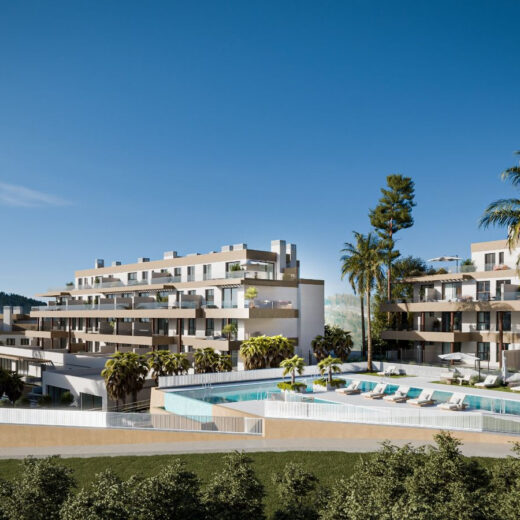 Apartamentai Mijas Costa mieste