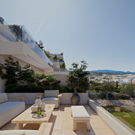 Apartamentai Estepona mieste
