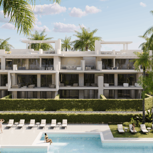 Apartamentai Estepona mieste