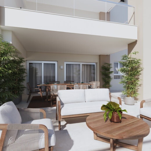 Apartamentai Mijas Costa mieste