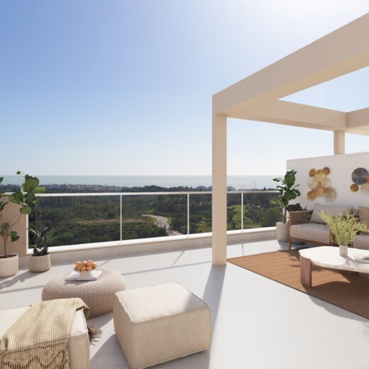 Penthausas Mijas Costa mieste