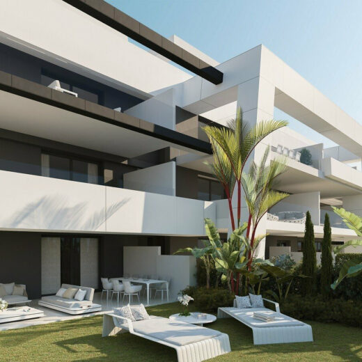 Apartamentai pirmame aukšte Estepona mieste