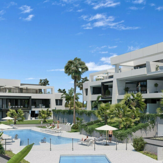 Apartamentai Estepona mieste