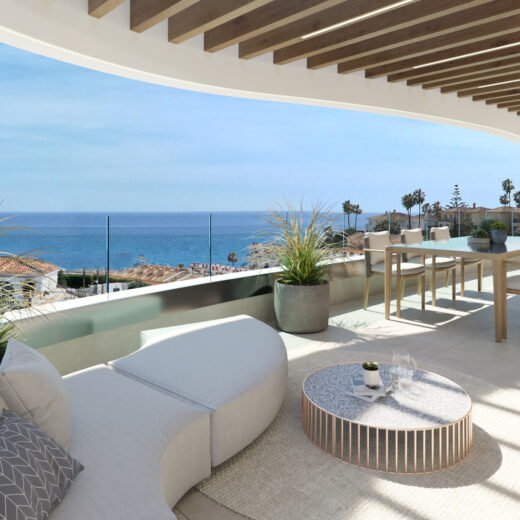 Apartamentai Mijas Costa mieste