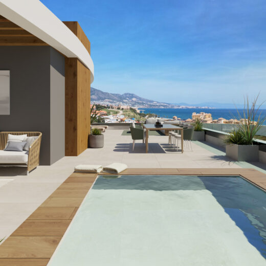 Penthausas Mijas Costa mieste
