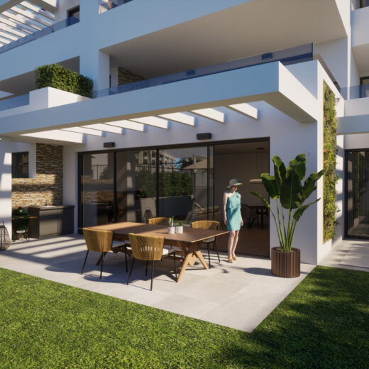 Apartamentai Estepona mieste
