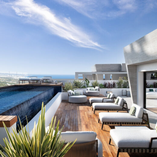 Penthausas Marbella Golden Mile mieste