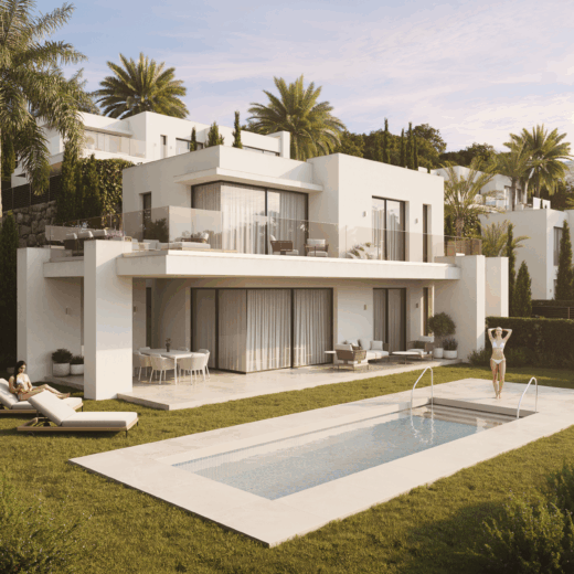 Vila Mijas mieste