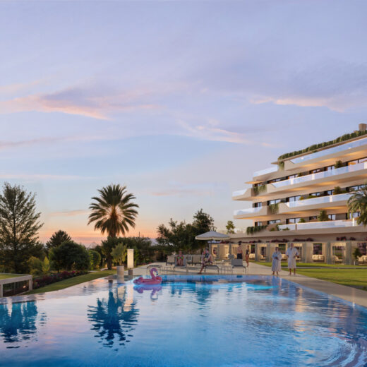 Apartamentai Mijas Costa mieste