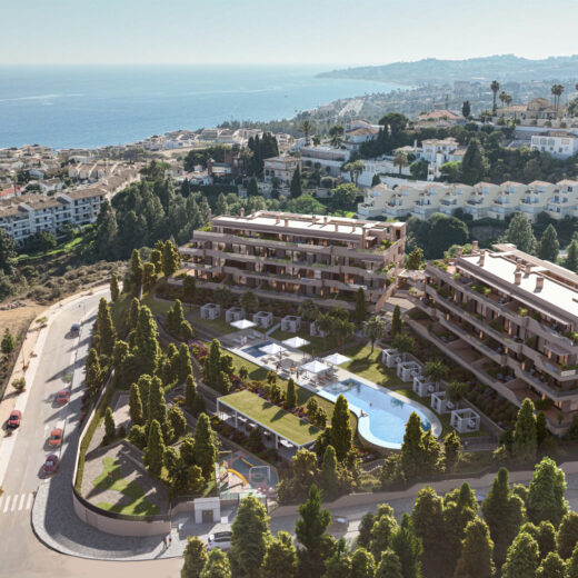 Apartamentai Mijas Costa mieste