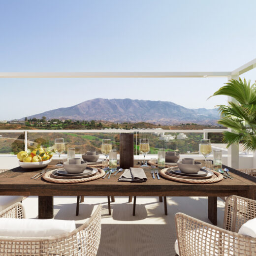 Apartamentai Mijas Costa mieste