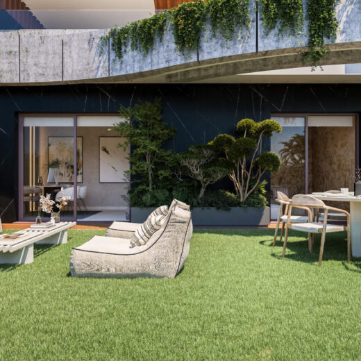 Apartamentai pirmame aukšte Marbella East mieste