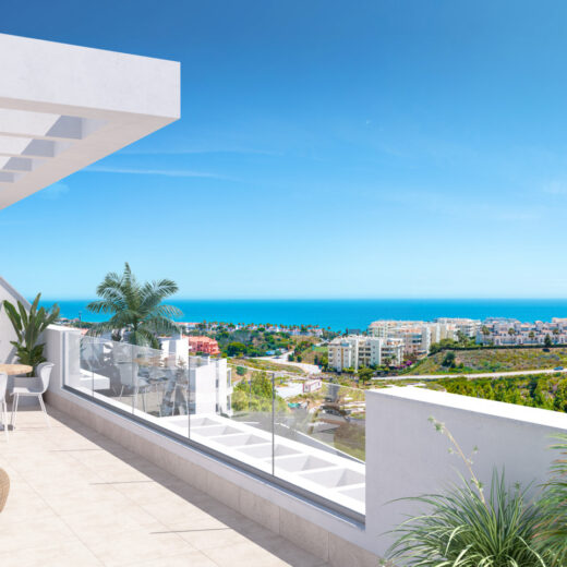 Apartamentai Mijas Costa mieste