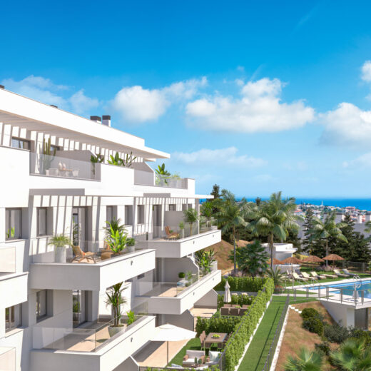 Apartamentai Mijas Costa mieste