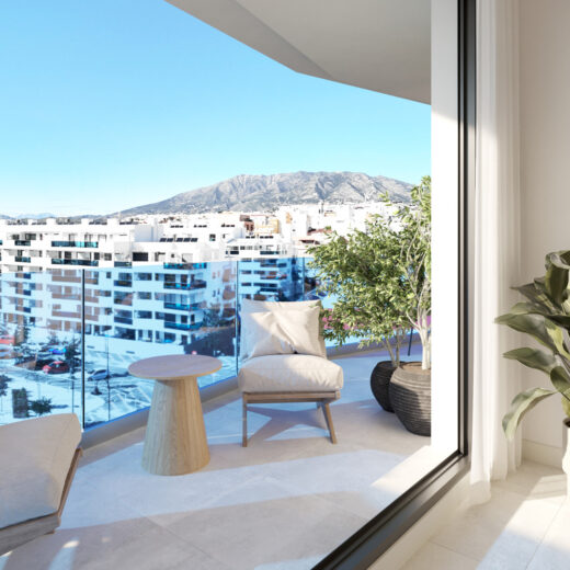 Apartamentai Mijas Costa mieste