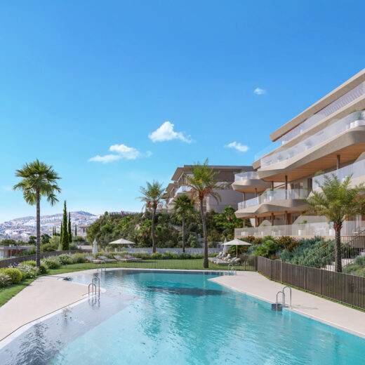 Apartamentai Mijas Costa mieste