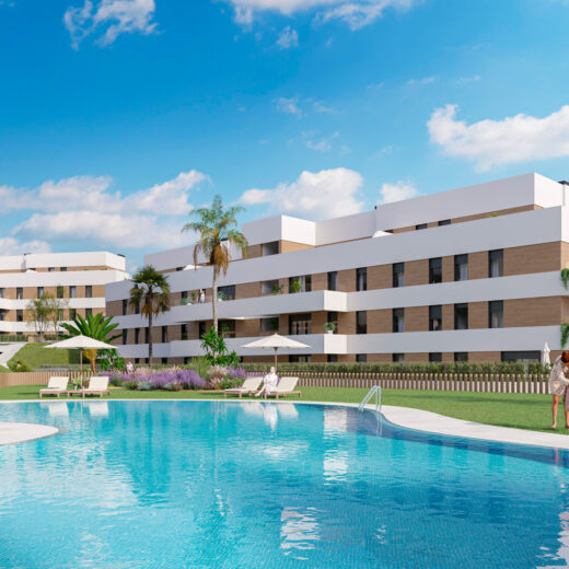 Apartamentai Mijas Costa mieste