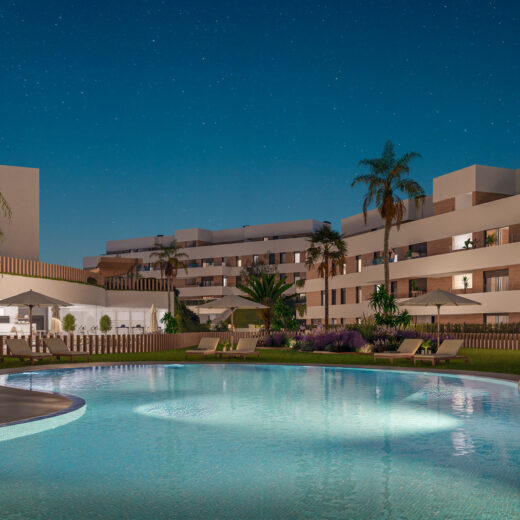 Apartamentai Mijas Costa mieste
